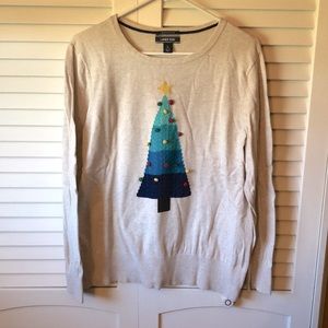 Lands’ End Christmas Tree Sweater